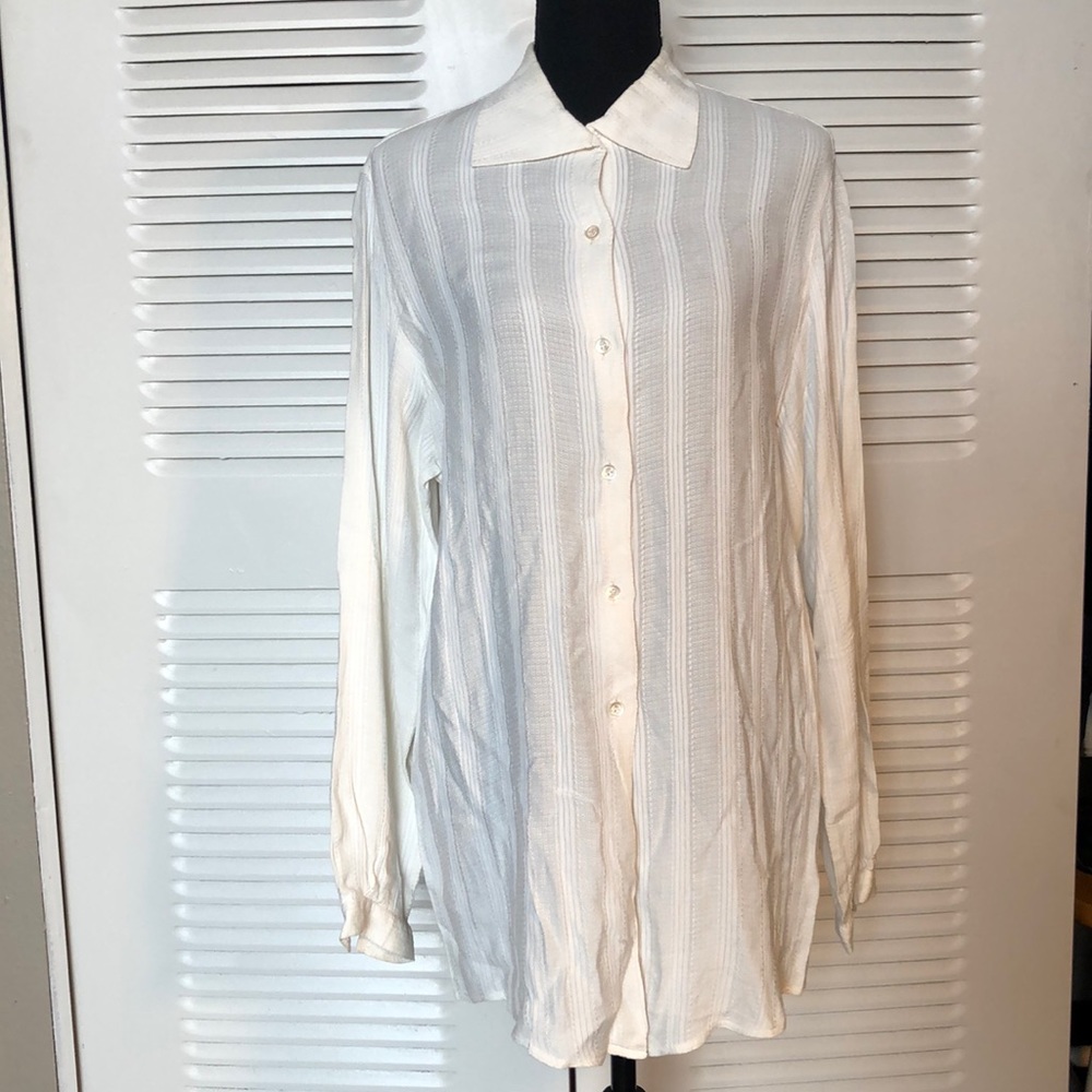 Giorgio Armani white button shirt